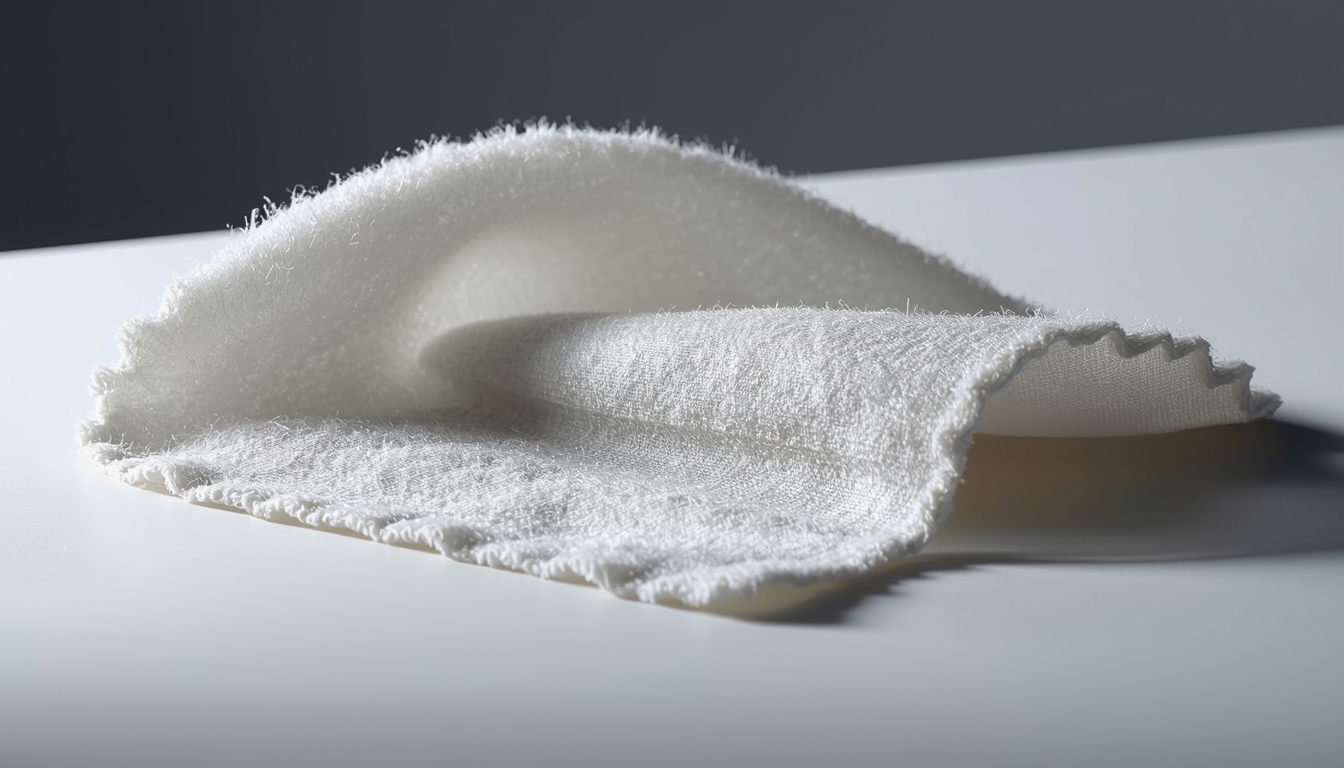 Microfiber lens cleaning cloth